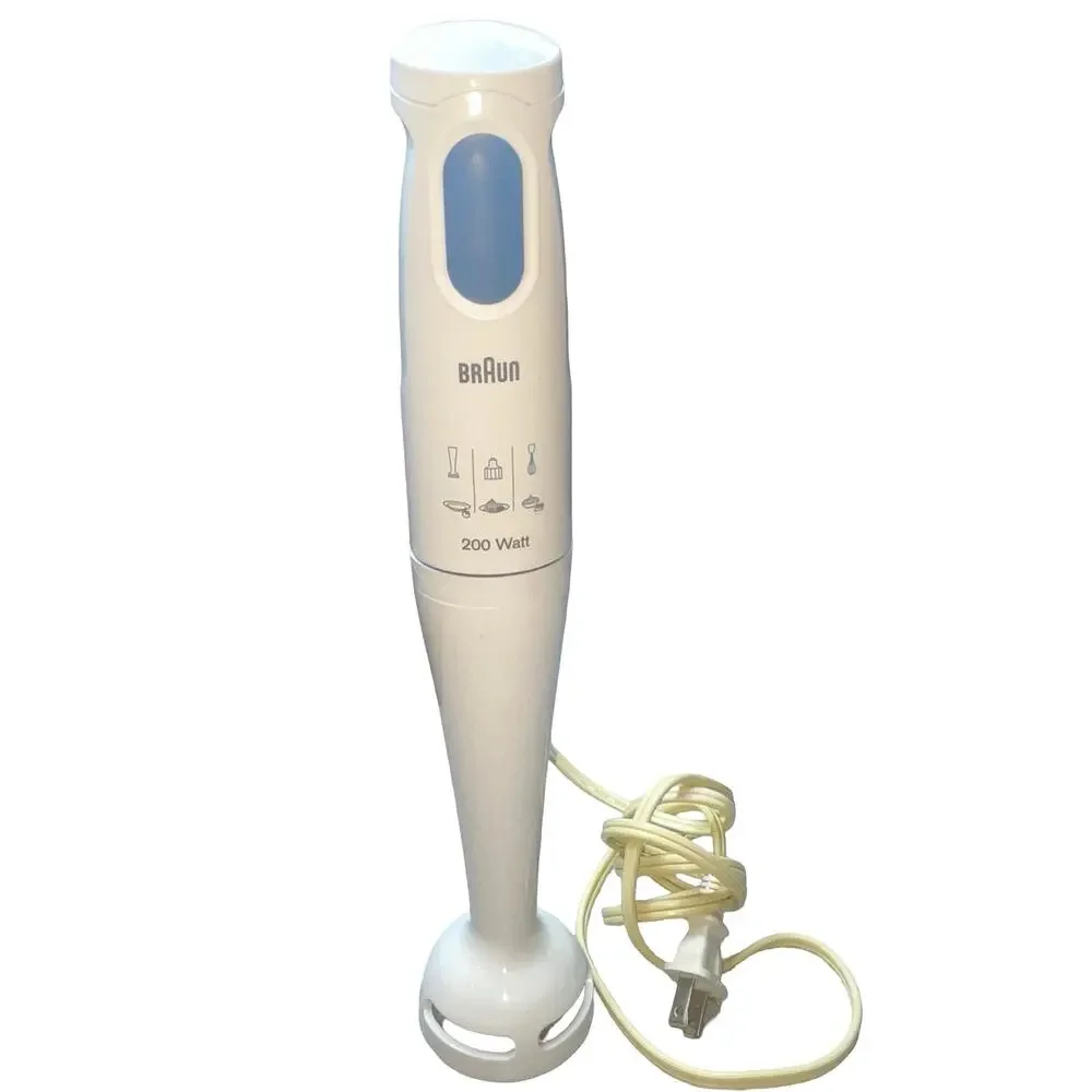 Braun Multiquick 200W Hand Immersion Blender White MR430 HC Retro Kitchen